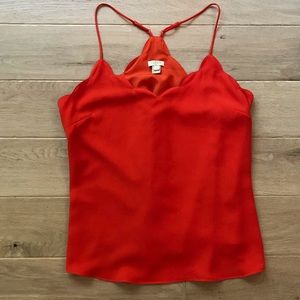 JCrew Factory Scalloped Cami Top